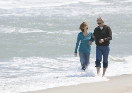 Richard Gere in Diane Lane v filmu Viharna noč (Nights in Rodanthe)
