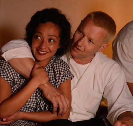 Ruth Nega in Joel Edgerton v filmu Loving.