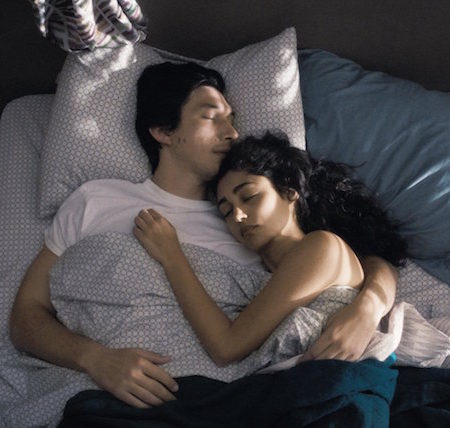 Adam Driver in Golshifte Farahani v filmu Paterson.