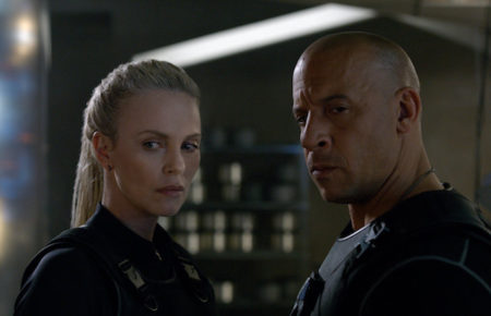 Charlize Theron in Vin Diesel v filmu Hitri in drzni 8 (Fast & Furious 8)