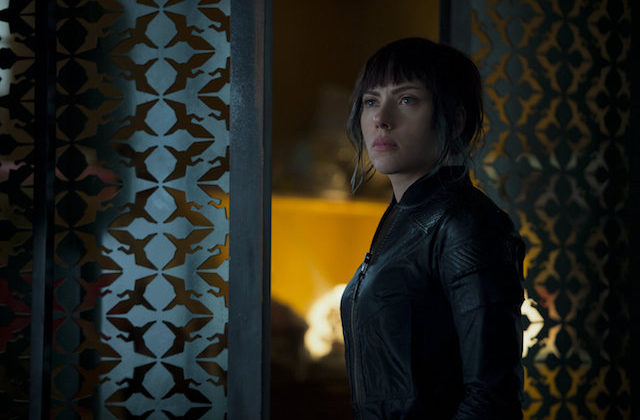 Scarlett Johansson v filmu Duh v školjki (Ghost in the Shell)