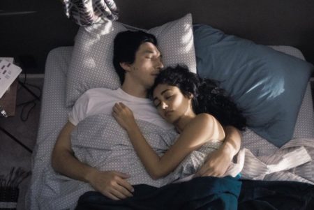 Adam Driver in Golshifteh Farahani v filmu Paterson.