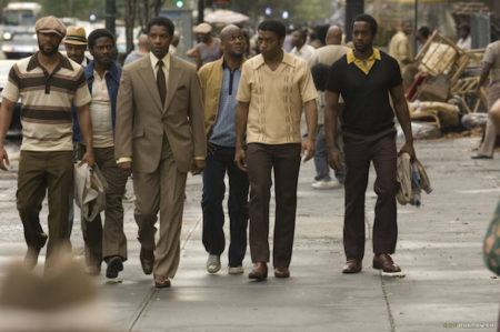 Denzel Washington in soigralci v filmu Ameriški gangster (American gangster).