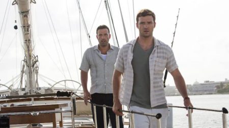 Ben Affleck in Justin Timberlake v filmu Drzna igra.