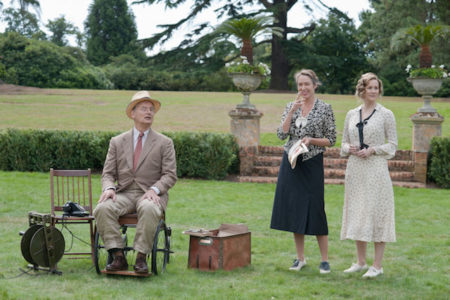 Bill Murray, Laura Liney in Olivia Williams v filmu Hyde Park on Hudson.