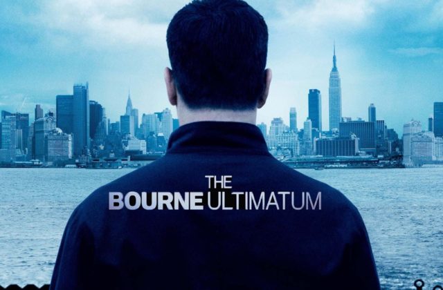 Matt Damon v filmu Bournov ultimat.